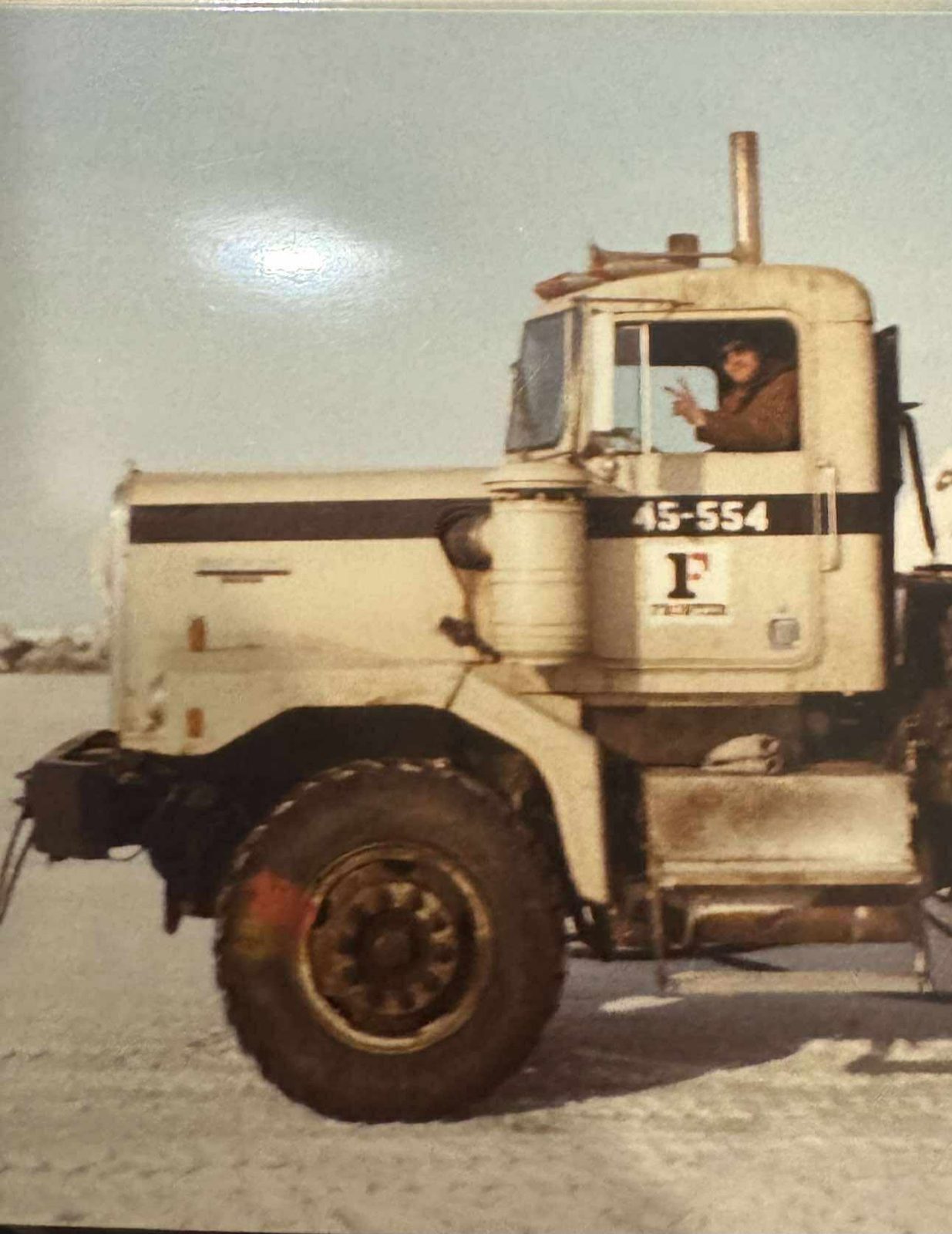 Vintage Frontier haul truck