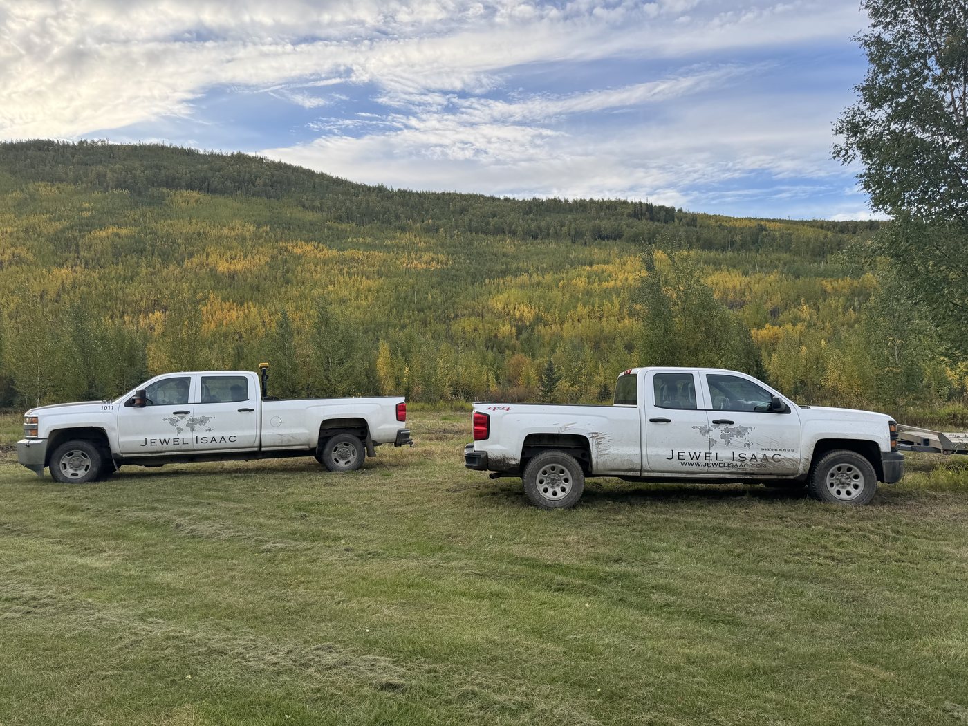 Jewel Isaac fleet trucks