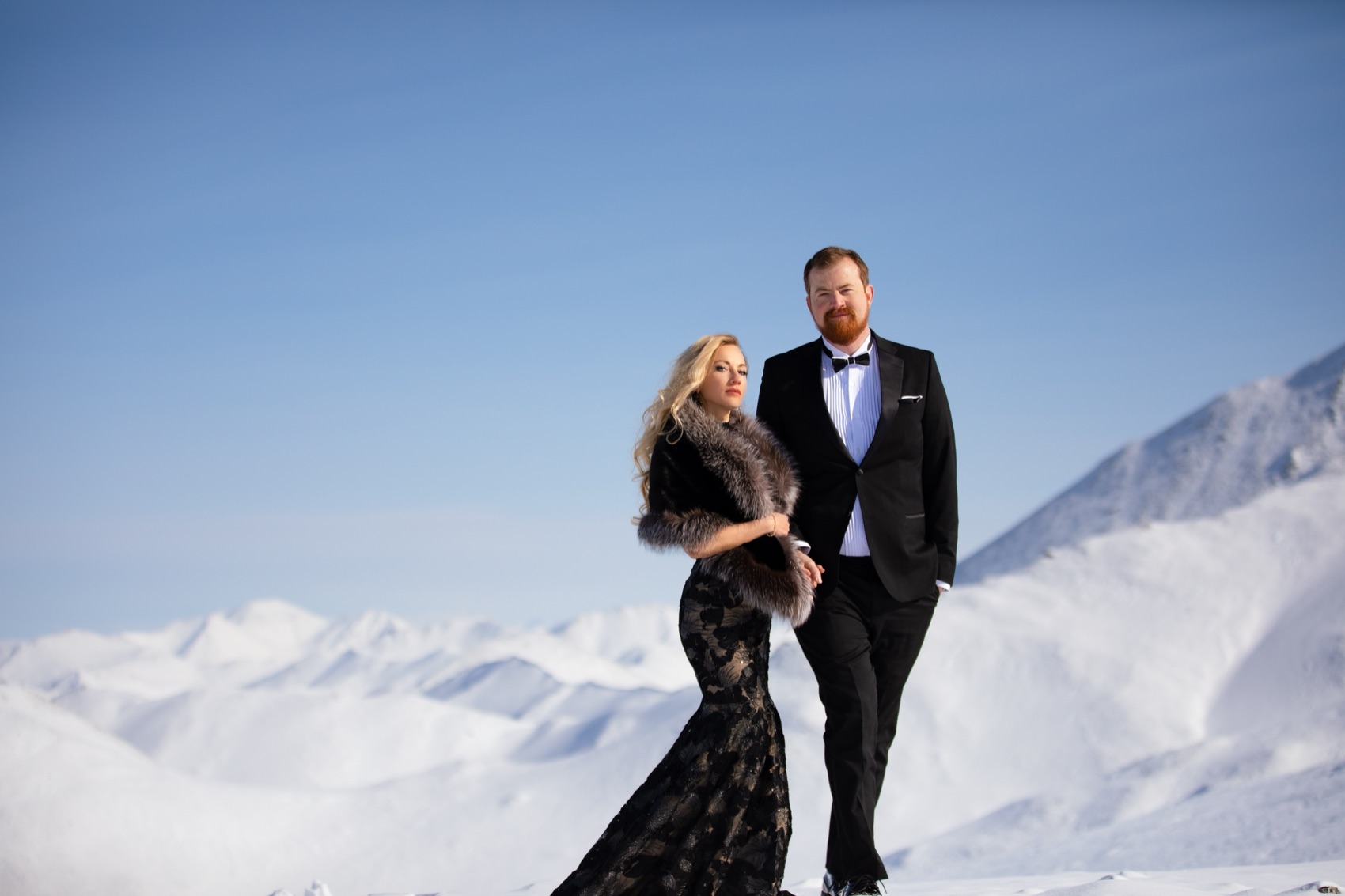 Seth and Maiia Church in Alaska